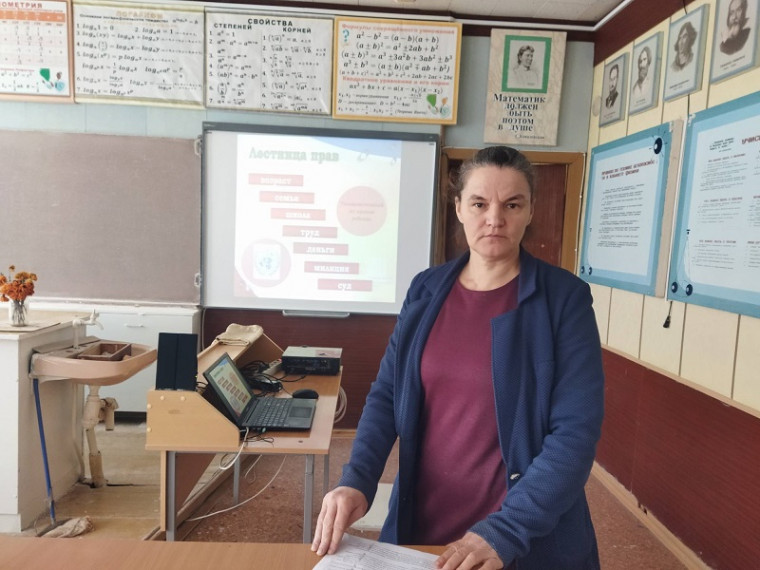 Классный час на тему: "Мир моих прав и обязанностей»..