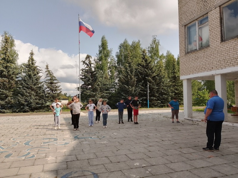 Тема семнадцатого дня "День здоровья"..